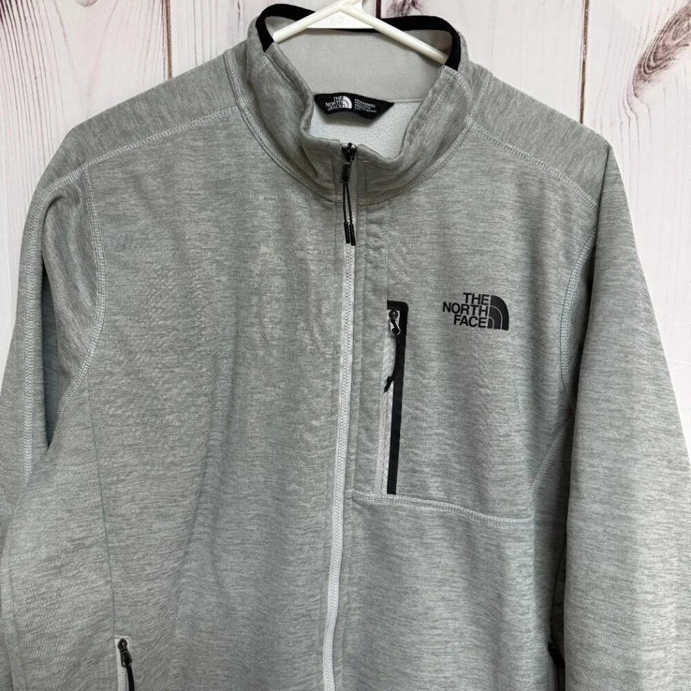 The North Face Canyonlands Full-Zip Fleece Jacket‎ Men’s L Gray EUC